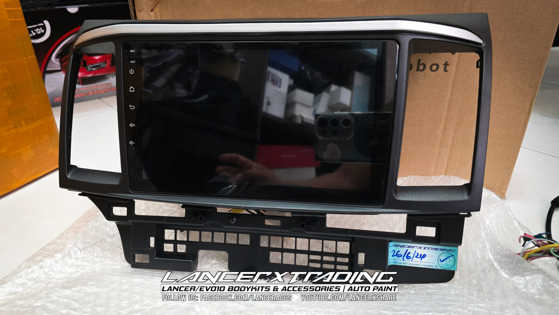 Android head unit for mitsubishi lancer proton inspira evo10