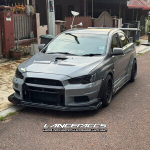 Varis V1 EvoX Front Bumper for Mitsubishi Lancer Proton Inspira Widebody & Nonwide FRP