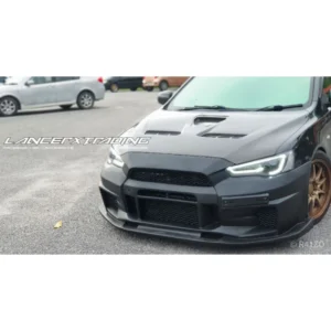 LATEST Varis V3 PP HARD ABS FRP EvoX Front Bumper Mitsubishi Lancer Evo10 Proton Inspira 2020/22 MODEL!