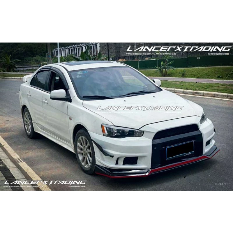 Latest 2021 Varis V2 ABS plastic with Daylight LED for Mitsubishi Lancer Proton Inspira Evo10 Smooth Material