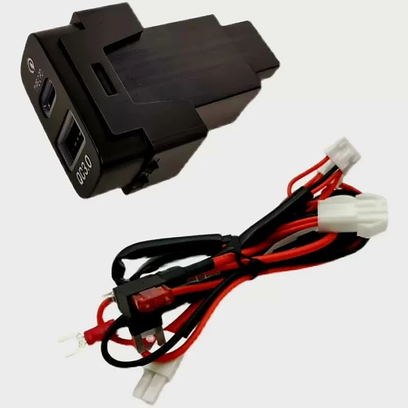 Latest Product Fast Charge 3.0 QC USB TYPE-C Port Mitsubishi Lancer Proton Inspira Evo10 Hi-Quality