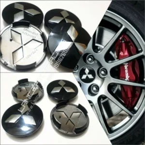 Mitsubishi Lancer Evo10 Final Edition rim caps 1 set only