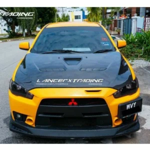 Ori Carbon Fiber (CF) & FRP & Steel Evo X Hood for Lancer Inspira EvoX