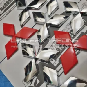Red Diamond emblem Mitsubishi Lancer Inspira Evo X