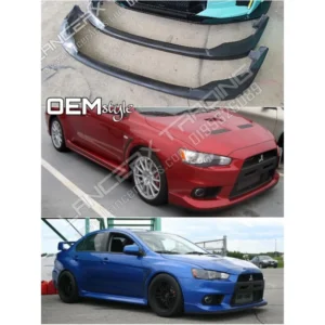 Stylish Mitsubishi Evo10 Varis Voltex Oem Front Lips Lancer Inspira