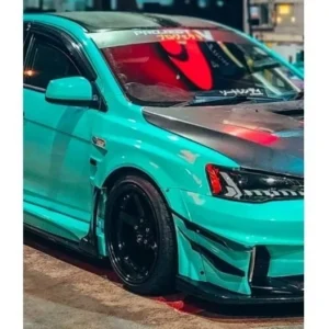 Varis V1 Fender Widebody & NonWide Mitsubishi Lancer GT Proton Inspira Front Fender STYLISH LOOKS!