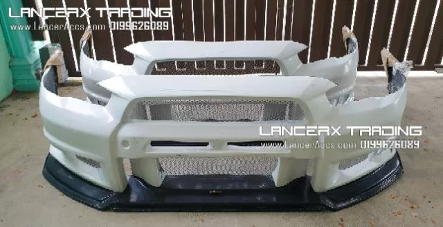 Varis Ver2 EvoX Front Bumper for Mitsubishi Lancer Proton Inspira FRP