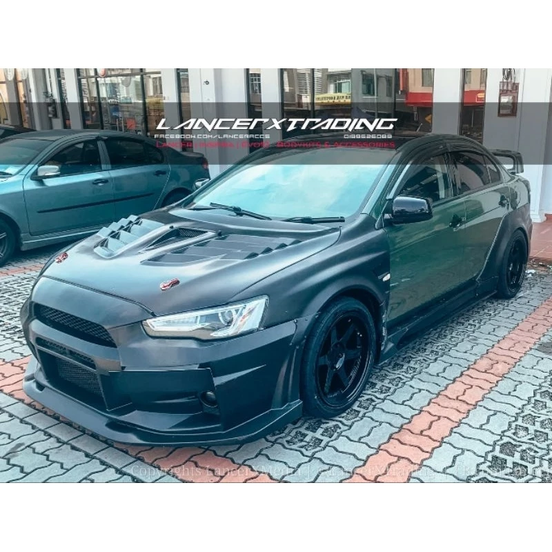 Varis Widebody Front Fender Extension For Varis Evo10 Front Bumper Lancer Inspira