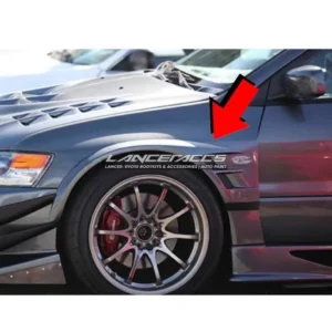 Voltex Mitsubishi Lancer Evo 7 8 9 CS Front Widebody Fender Arch Imported FRP CARBON FIBER