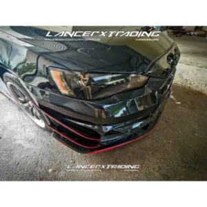 Canards set for Mitsubishi Lancer Evo Varis V3 bumper