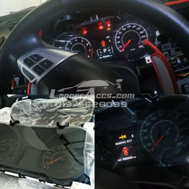 Lancer Inspira EvoX Colour Instrument Panel Meter NEW ITEM not halfcut used - Image 2